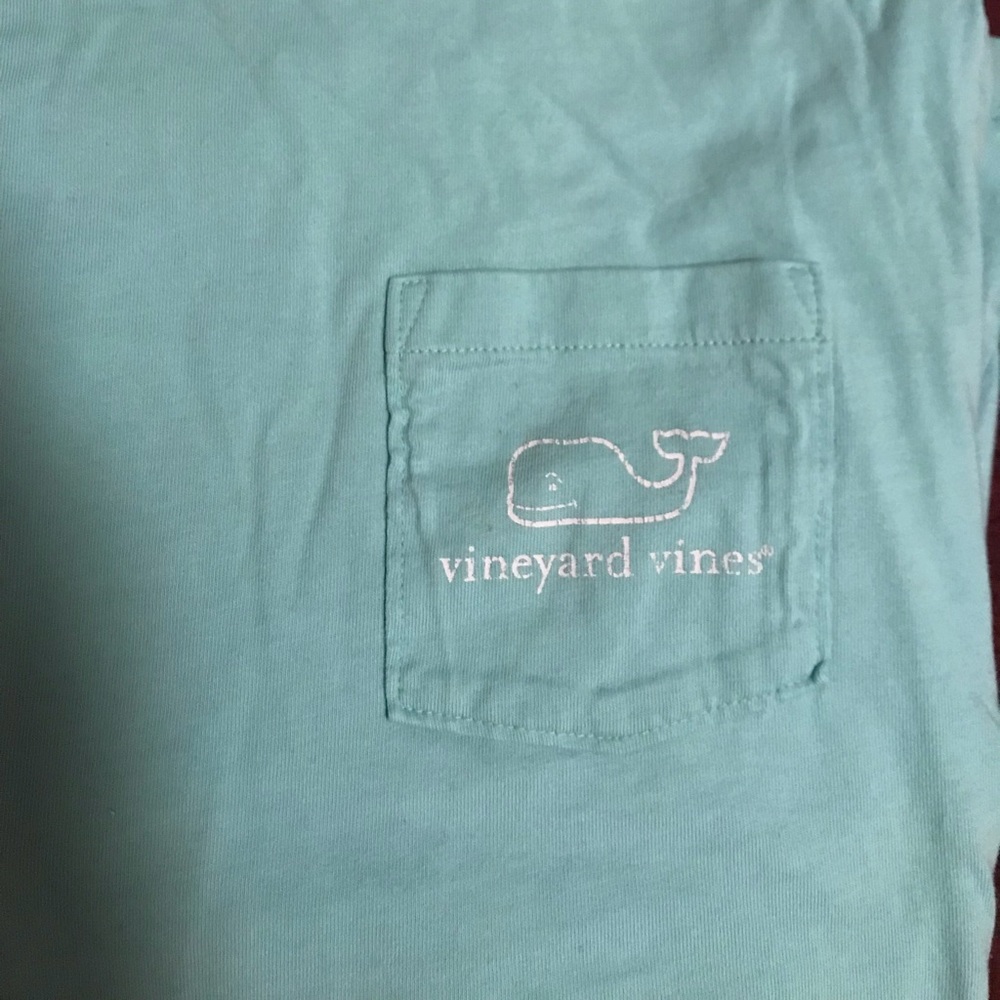 Vineyard Vines pocket long sleeve tee
